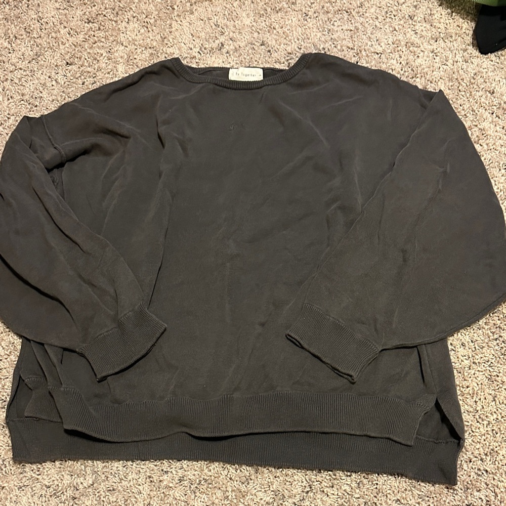 Taupey Gray Sweater